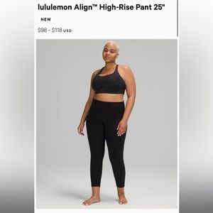lululemon aligns 25”